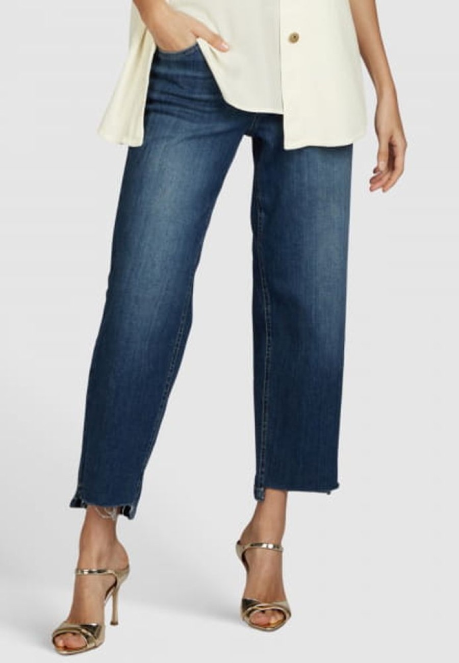 Hosen & Jeans Marc Aurel | Cropped Jeans In Dark Blue Denim