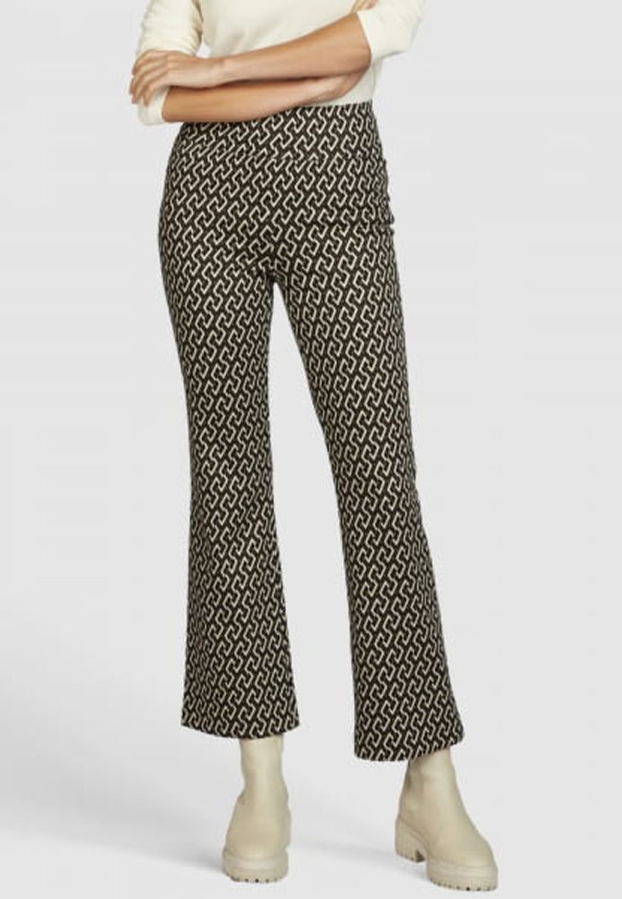 Hosen & Jeans Marc Aurel | Jacquardhose Aus Recycelter Viskosemischung