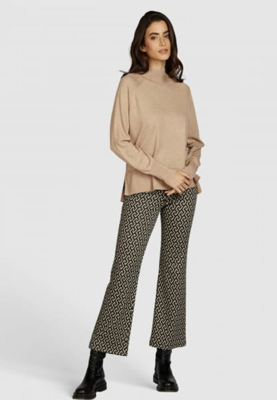 Hosen & Jeans Marc Aurel | Jacquardhose Aus Recycelter Viskosemischung