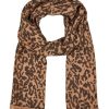 Accessoires Marc Aurel | Jacquardschal Mit Leo-Muster