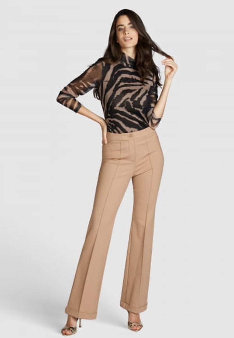 Shirts Marc Aurel | Tu00Fcllshirt Mit Tigerprint