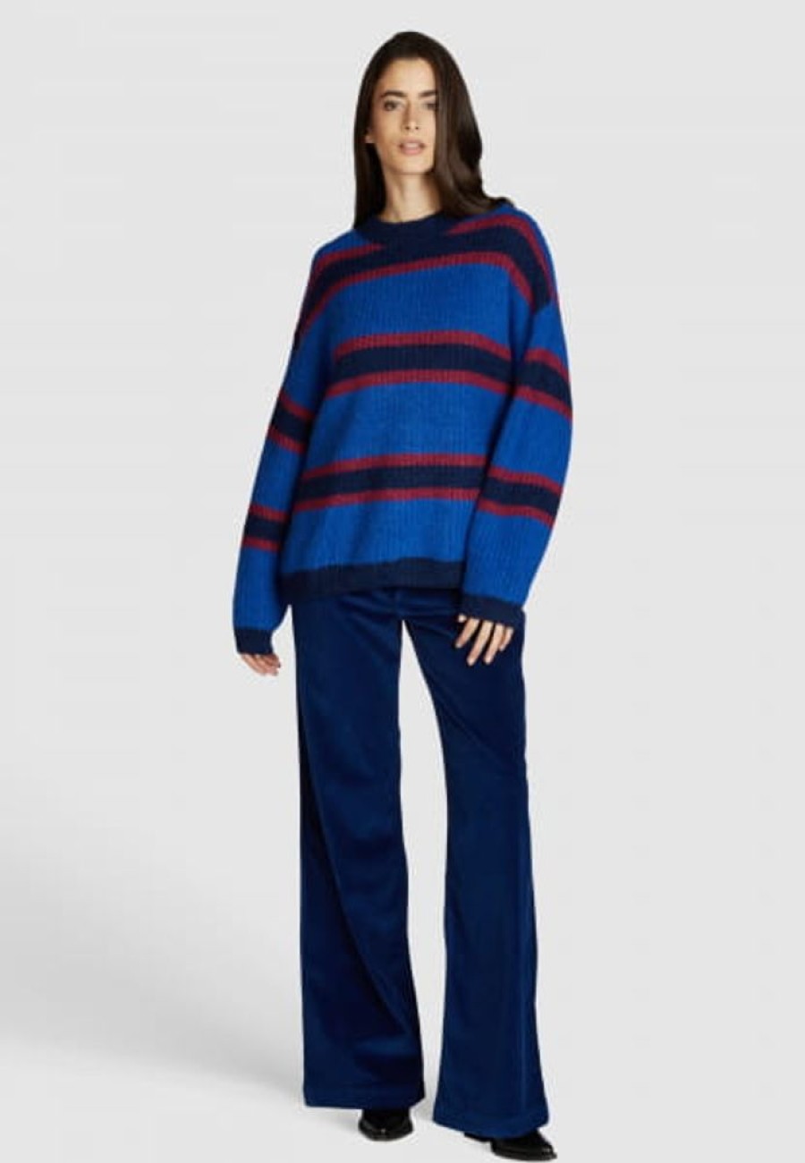 Hosen & Jeans Marc Aurel | High-Waist-Cordhose Mit Weitem Bein