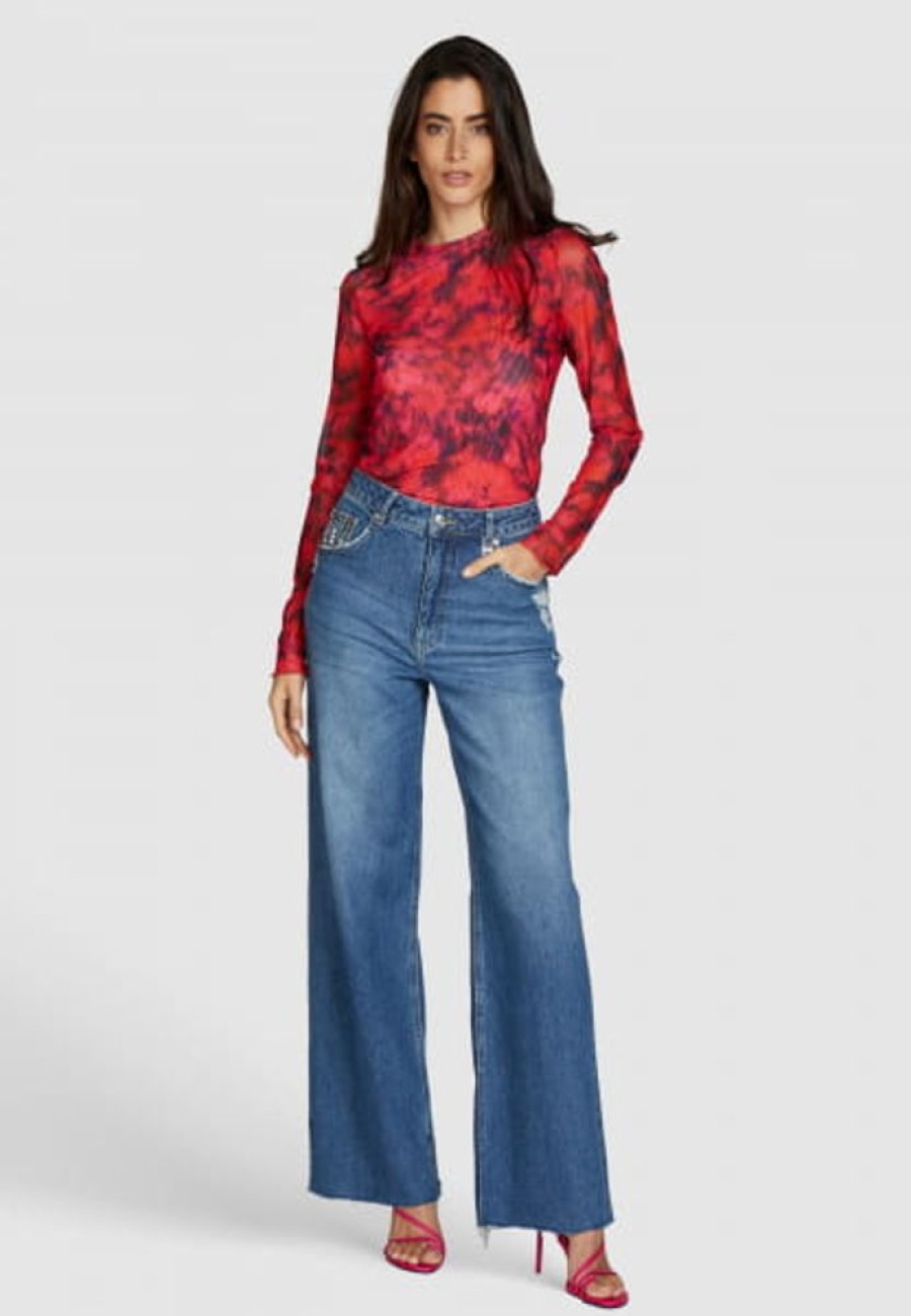 Hosen & Jeans Marc Aurel | High Waist Jeans Aus Comfort Blue Denim