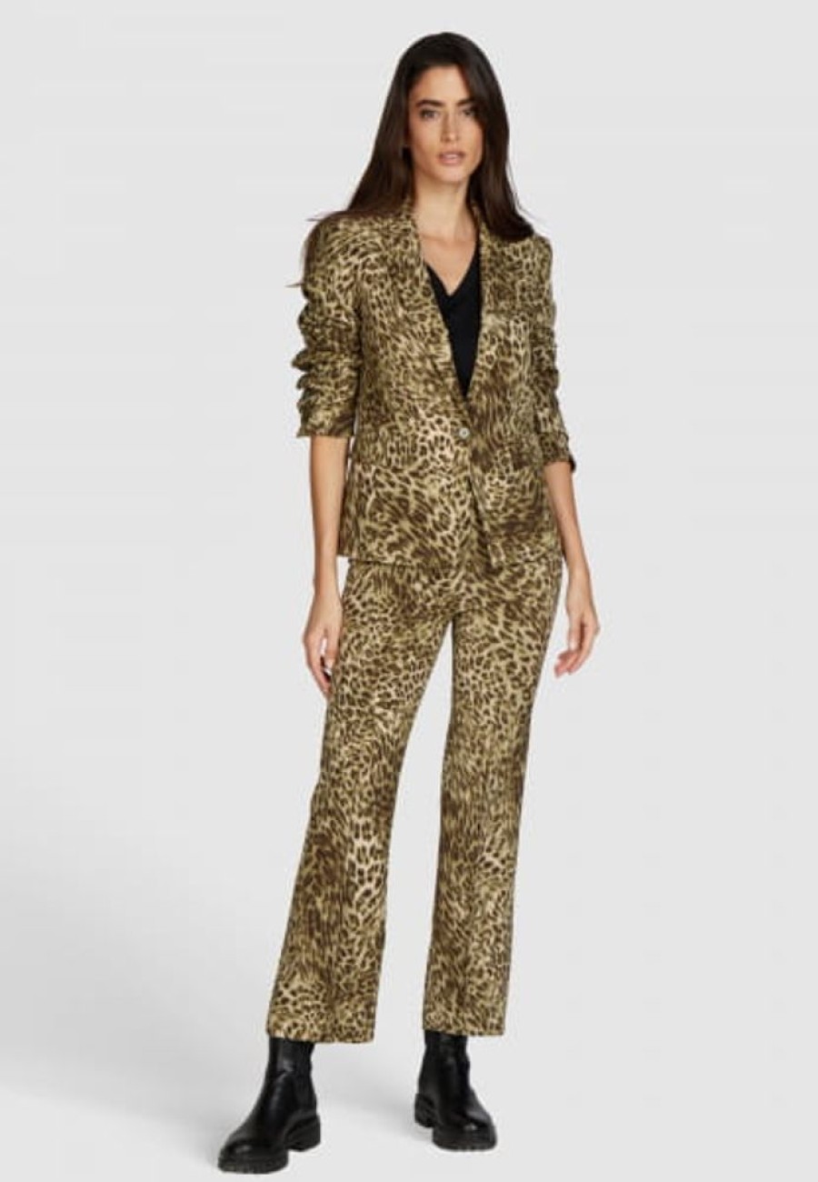 Hosen & Jeans Marc Aurel | Easy Kick Hose Im Leoparden-Look