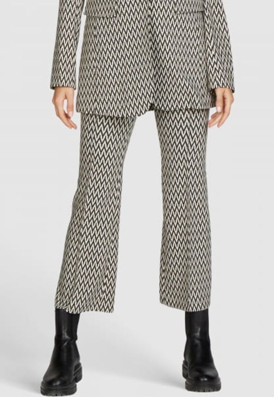 Hosen & Jeans Marc Aurel | Verku00Fcrzte Easy Kick Hose Im Zickzack Muster