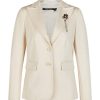 Blazer & Jacken Marc Aurel | Blazer Aus Komfortjersey Mit Brosche