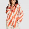 Blusen Marc Aurel | Hemdbluse Mit Diagonal-Blockstreifen