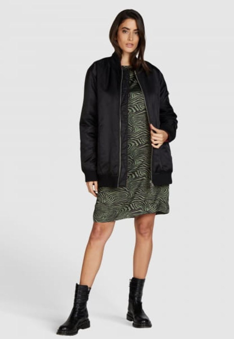 Kleider & Rocke Marc Aurel | A-Linienkleid Mit Mini-Animal-Druck