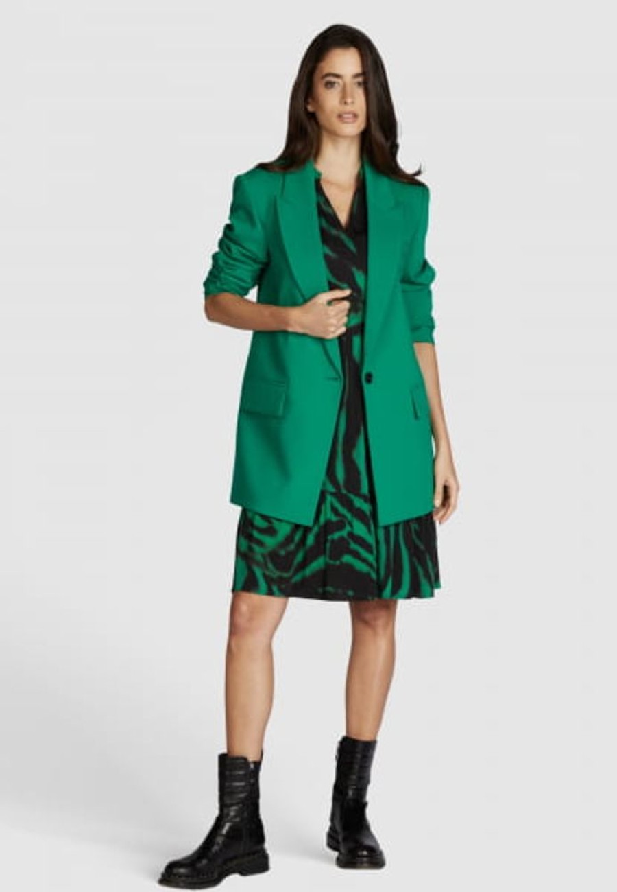 Blazer & Jacken Marc Aurel | Oversized Blazer Aus Weichem Doppelgewebe