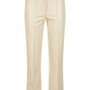 Hosen & Jeans Marc Aurel | Flared Hose Mit Biese Aus Veganem Leder