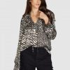 Blusen Marc Aurel | Bluse Mit Grafischem Animaldruck
