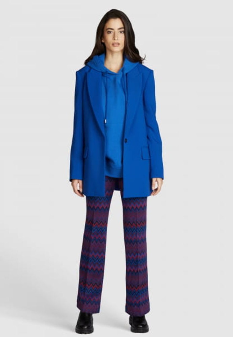 Blazer & Jacken Marc Aurel | Oversized Blazer Aus Weichem Doppelgewebe