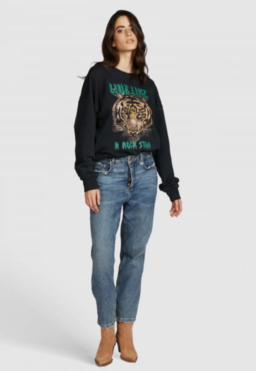 Hosen & Jeans Marc Aurel | Cropped Mom-Jeans In Blue Denim