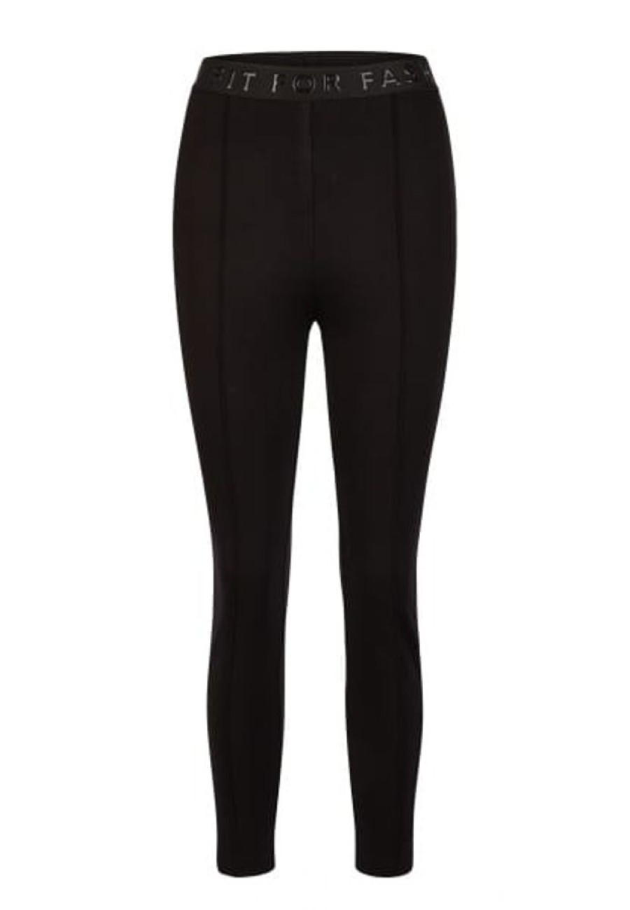 Hosen & Jeans Marc Aurel | Edle Leggings Aus Twill-Jersey