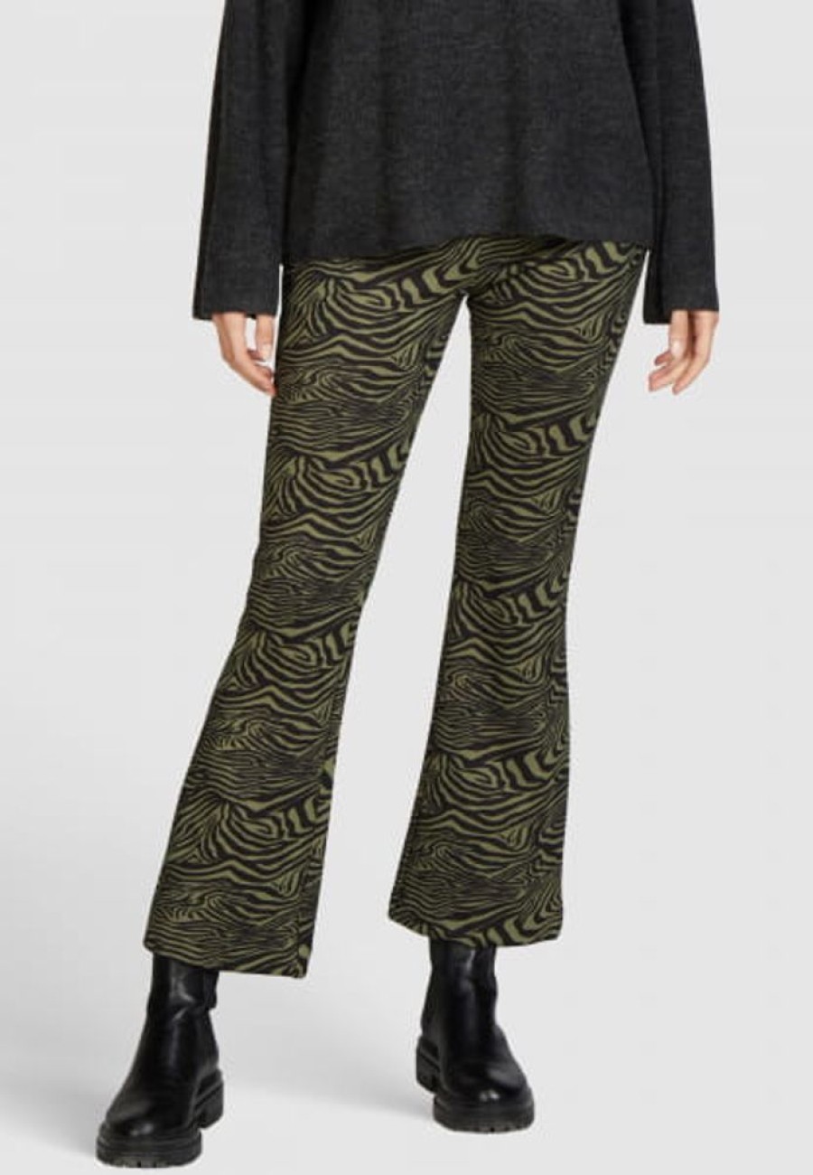 Hosen & Jeans Marc Aurel | Jerseyhose Mit Mini-Animal-Print