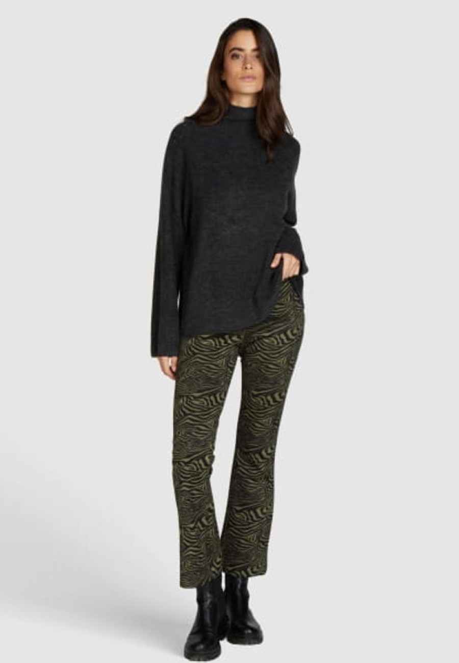 Hosen & Jeans Marc Aurel | Jerseyhose Mit Mini-Animal-Print